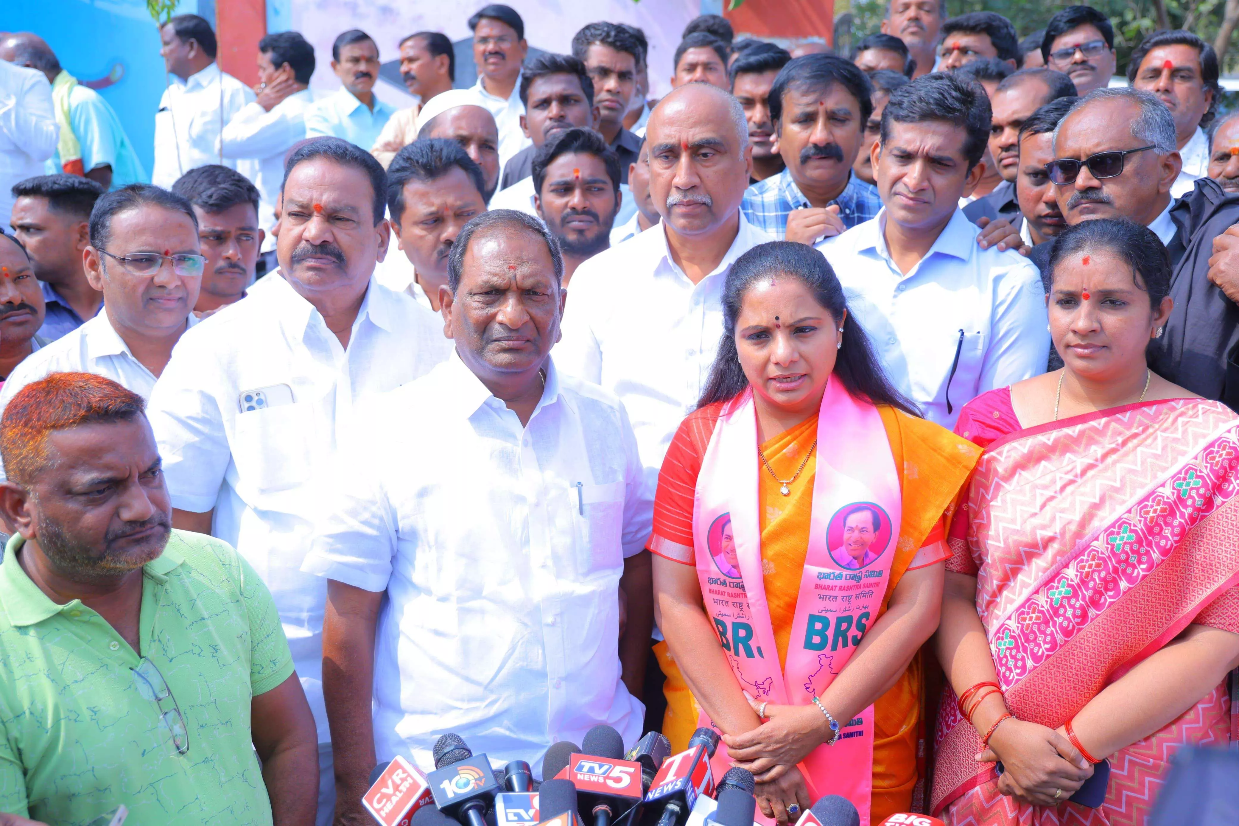 Congress transformed Telangana into police State: Kavitha reacts on viral video