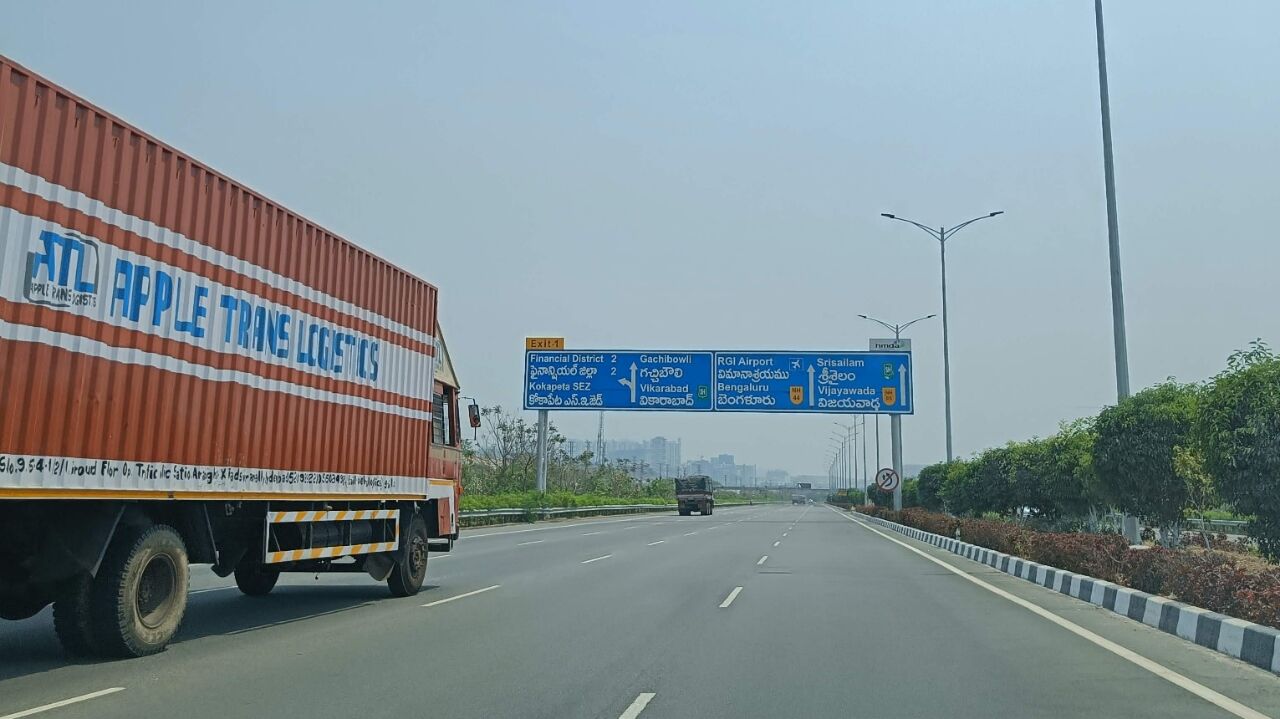 Indtoday - LED lighting from Kokapet to Shamshabad on Outer Ring Road (ORR)  covering a length of 136 kilometres both main carriage way, service roads,  junctions with 13,392 lights will be inaugurated