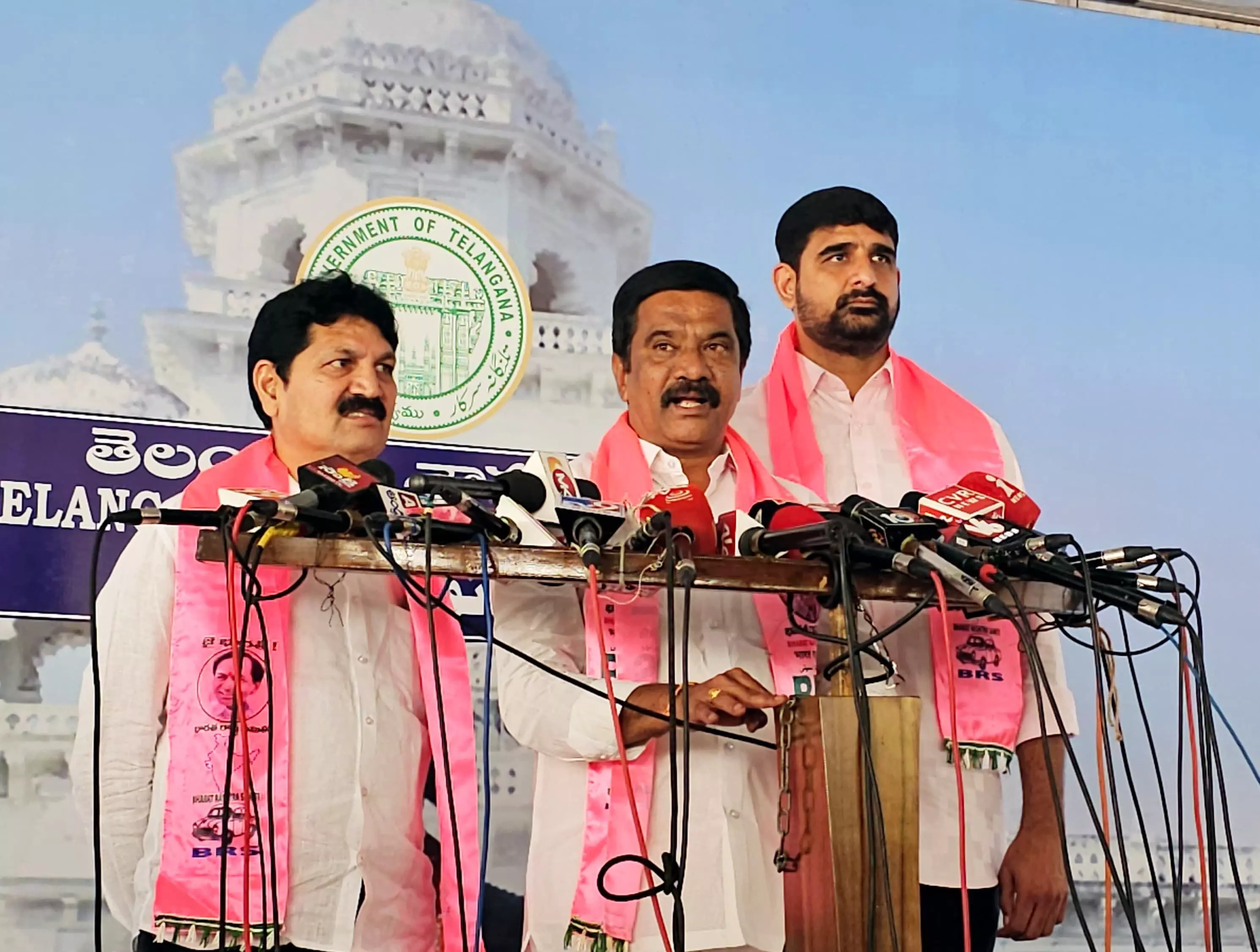 BRS decries smaller chamber for KCR, want Speaker to allot bigger one; highlight protocol breaches