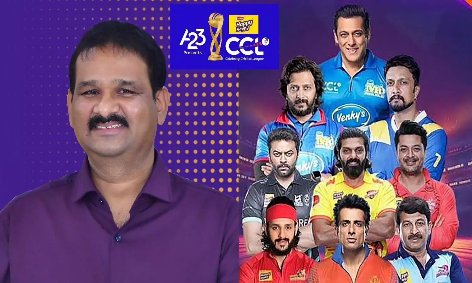 Hyderabad to host Celebrity Cricket League (CCL), says HCA president