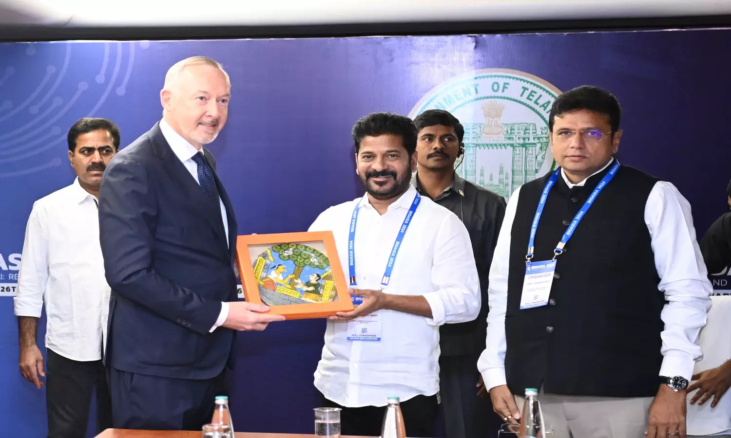 Next phase of Genome Valley to be set up in 300 acres at Rs.2,000 cr, says Revanth Reddy at BioAsia 2024