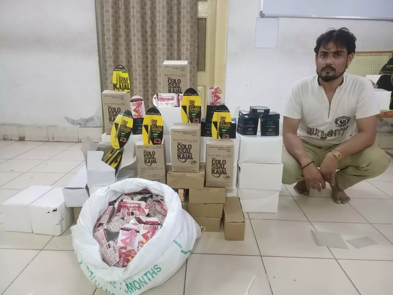 Begumbazar shop owner arrested for selling duplicate Maybelline products
