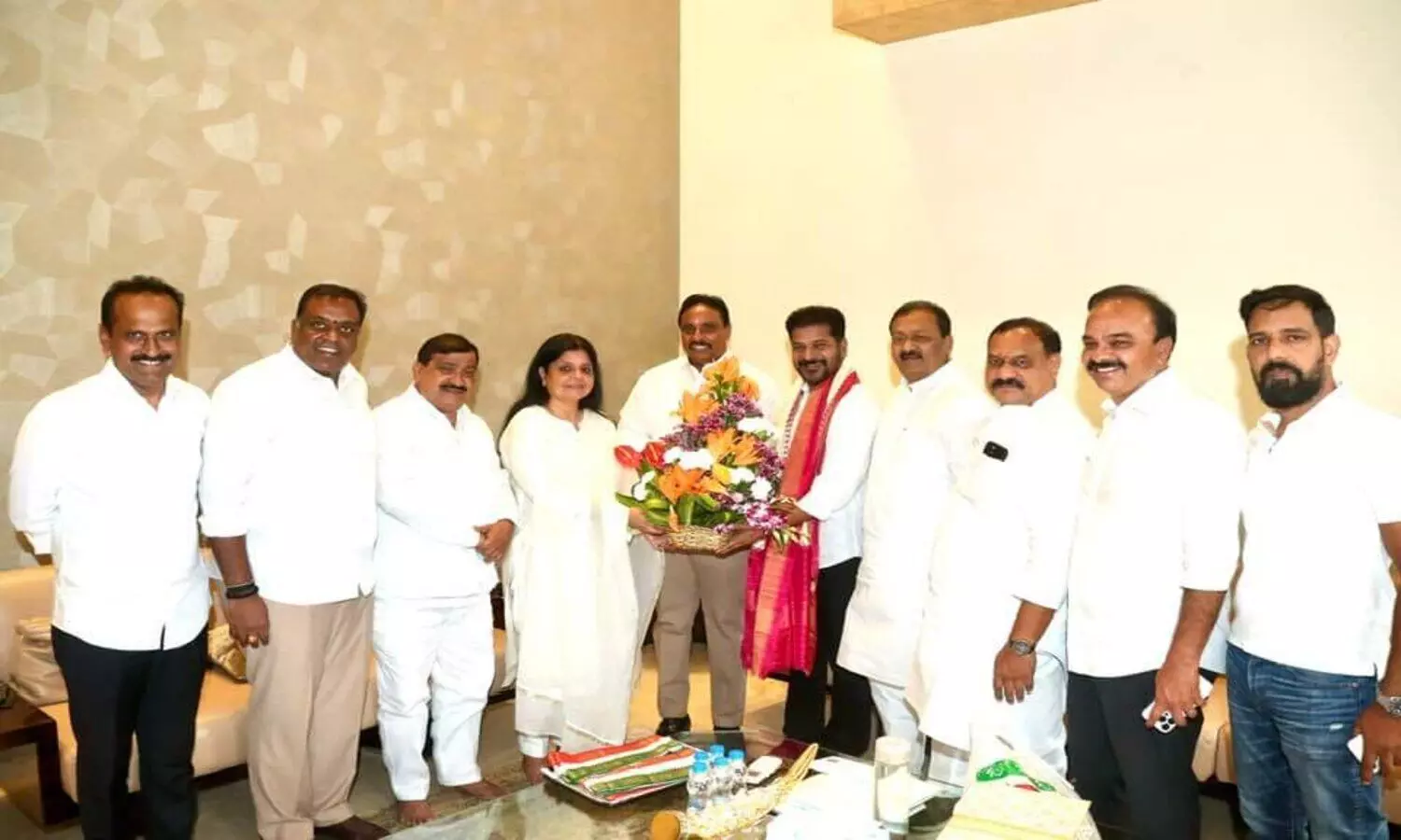 Revanth Reddy’s jeer at Ranjith Reddy, Danam go viral after they joined Congress