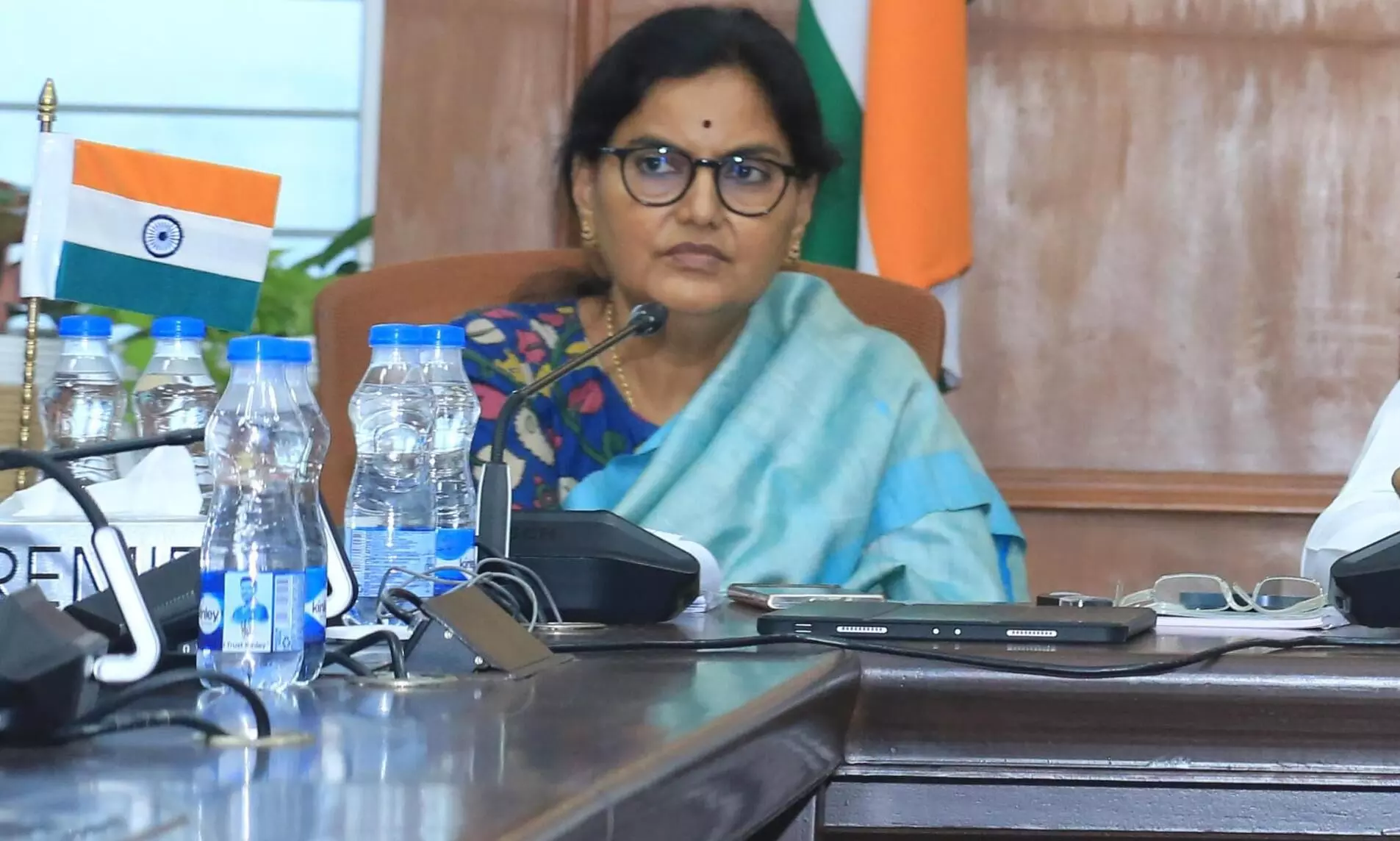 Chief Secretary Santhi Kumari allays fears of drinking water shortage in State, city