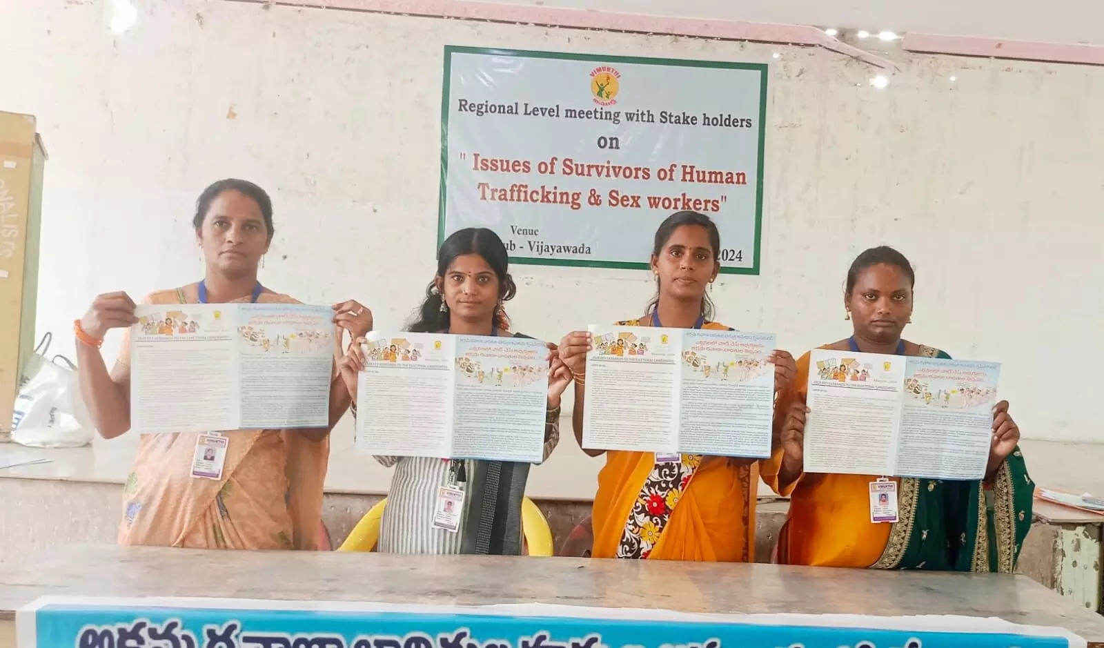Andhra Pradesh trafficking victims, survivors demand election manifesto inclusion