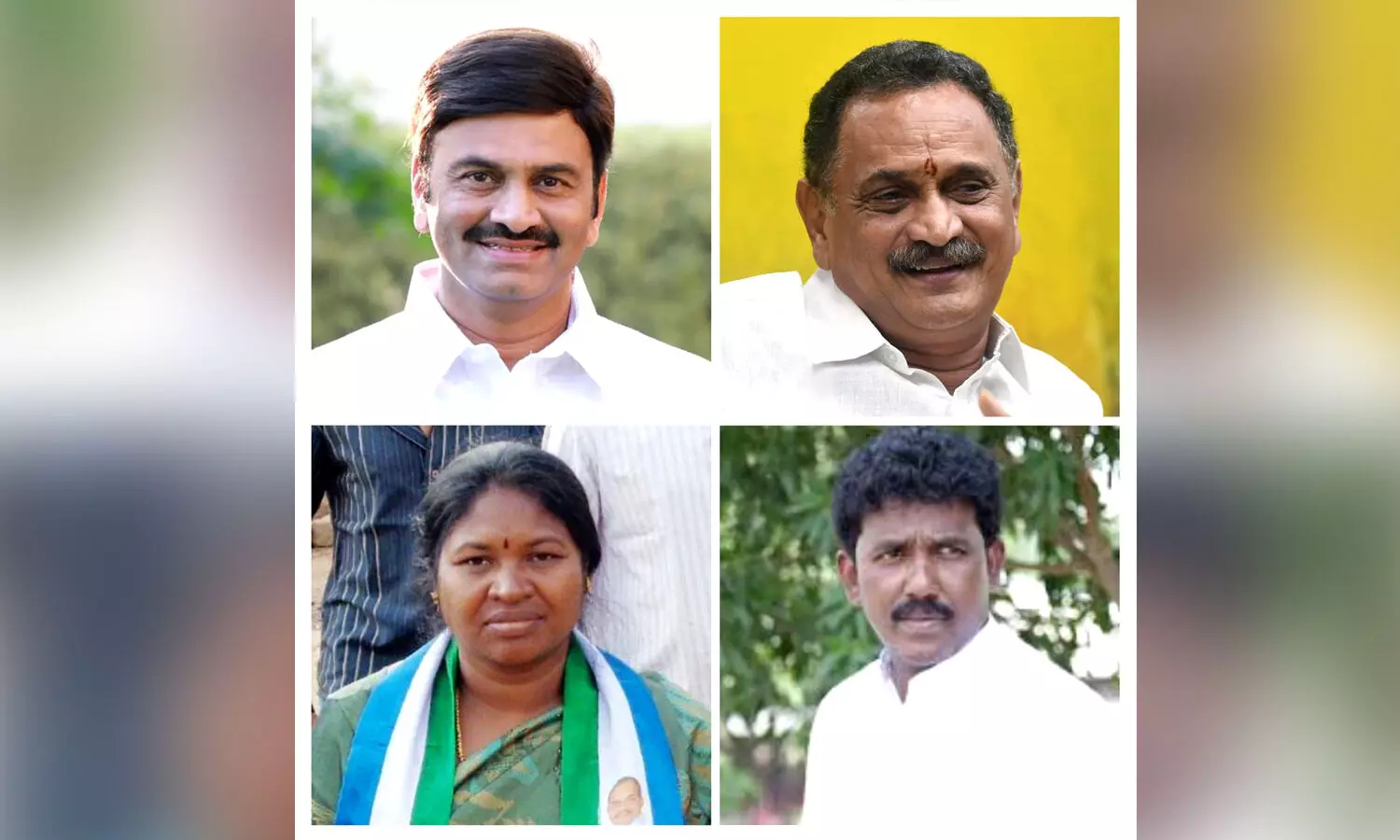 TDP changes 4 Assembly candidates: RRR, Bandaru, MS Raju, Giddi Eswari get tickets