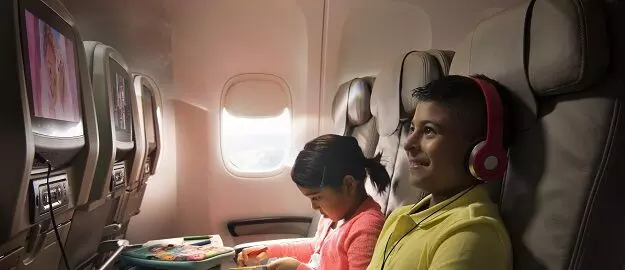 Children below 12 yrs of age must be seated by side of a parent in aircraft: DGCA