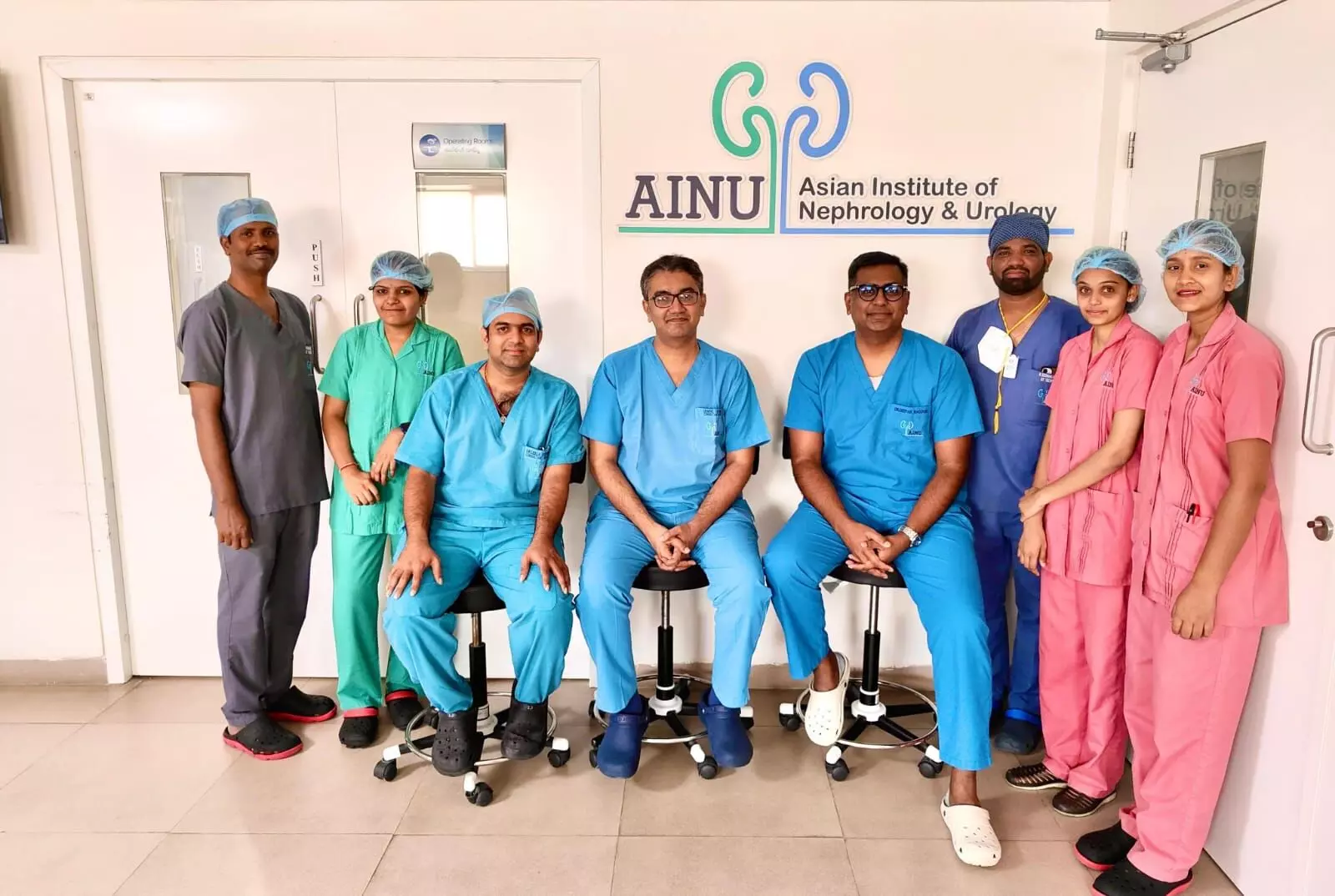 Three in Hyderabad family successfully treated for Kidney Stones at AINU