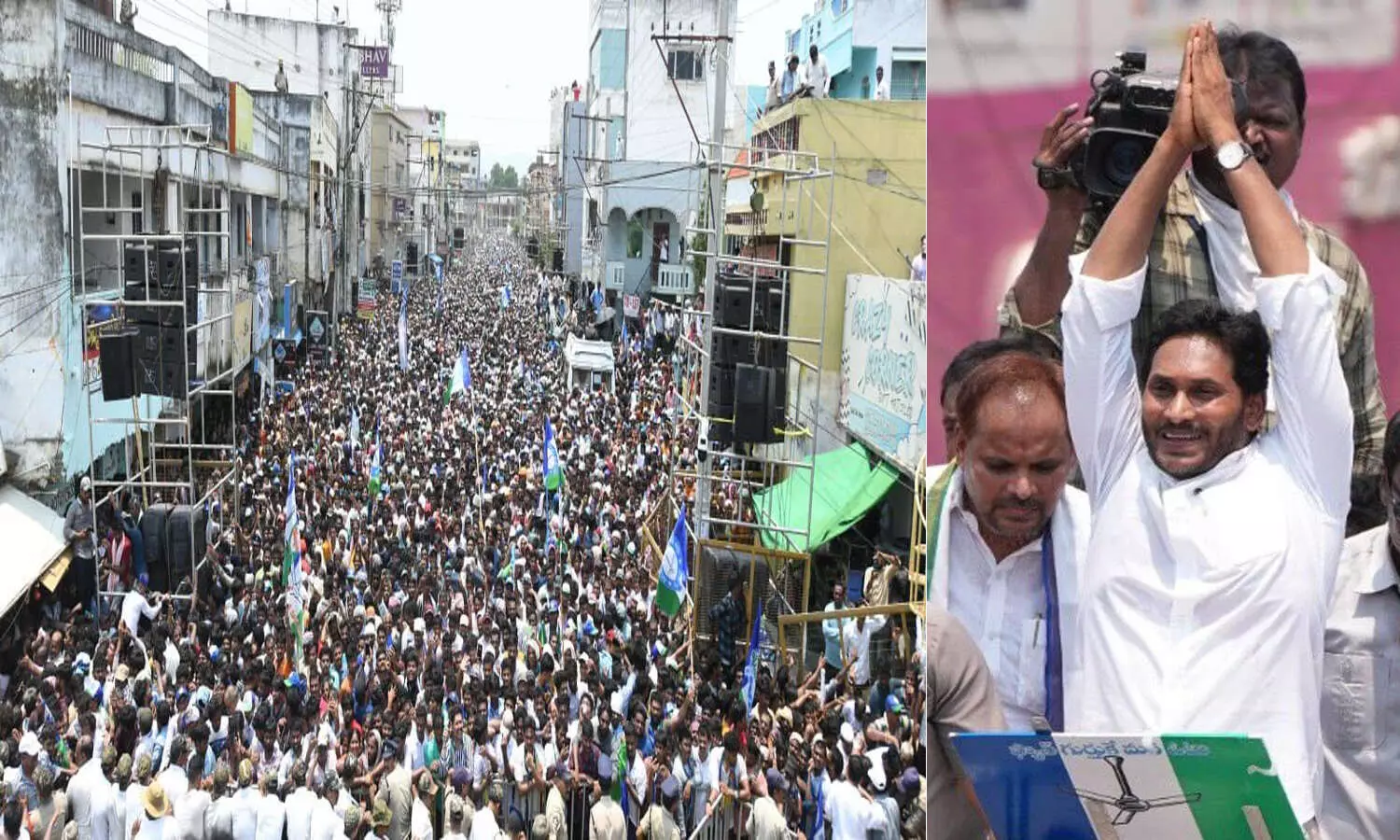 CM Jagan hits back at the opposition on the Land Titling Act issue